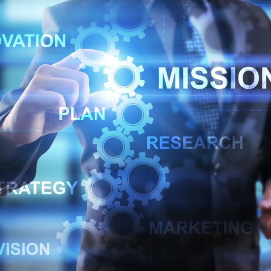 Business,,Internet,And,Technology,Concept.,Businessman,Select,Mission.